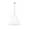 Z-Lite Alaric 3 Light Pendant, 18in. W x 18in. H, Polished Nickel 3042P18-PN - alternate 4